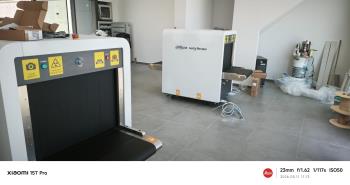 İSTİKLAL KAPISI X-RAY CİHAZLARI KURULUMU DEVAM EDİYOR